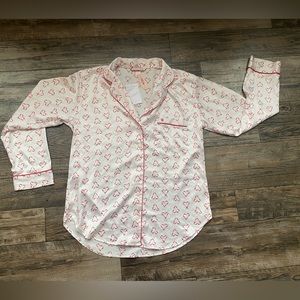 Victoria’s Secret Brand New Candy Cane Hearts 2 pc PJ set Gorgeous